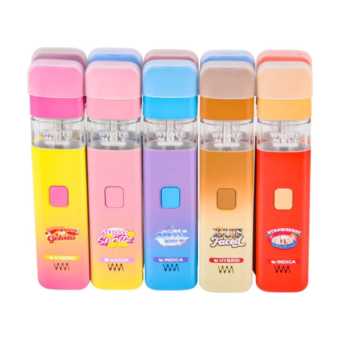 VAPEUltimate Guide To Whole Melts V5 2g Disposable Vapesusa stock whole melt v g disposable ml empty vapes flavors pcs case fas