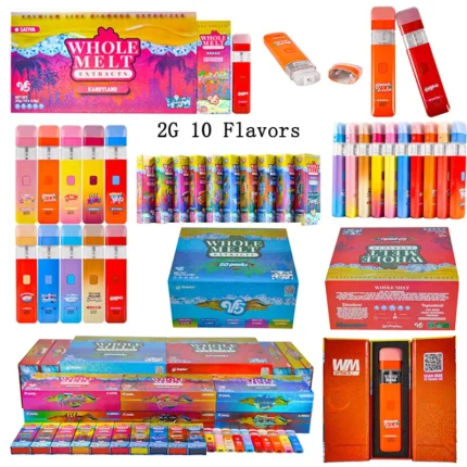 VAPEUltimate Guide To Whole Melts V5 2g Disposable Vapesusa stock whole melt v g disposable ml empty vapes flavors pcs case fast sh