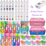 VAPEChoice Lab Disposable: Everything You Need To Know (2025 Update)choices lab g empty disposable vape no central post dual flavors with box
