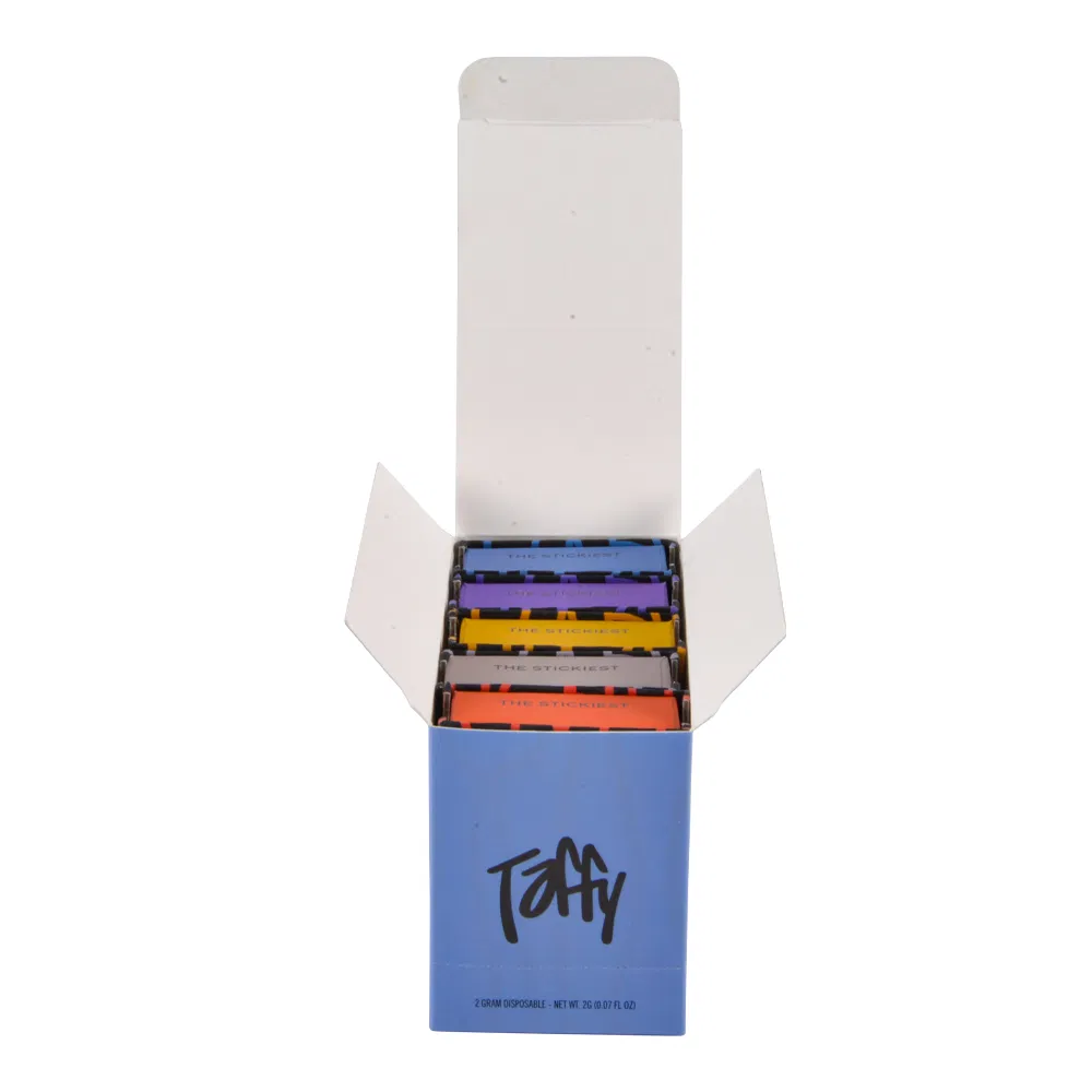 Taffy 2g Disposable Vape Empty Pod Rechargeable Device Wholesale Taffy The Stickiest 10 Flavors 2 Gram 2000mgtaffy g disposable vape empty pod rechargeable device wholesale taffy the stickiest flavors gram mg