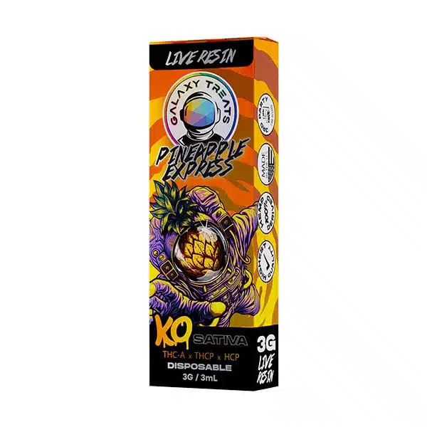 newGalaxy Treats Live Resin Disposables Review 2025: Expert Analysis & Strain Guidegalaxy treats g ko live resin disposable pineapple express