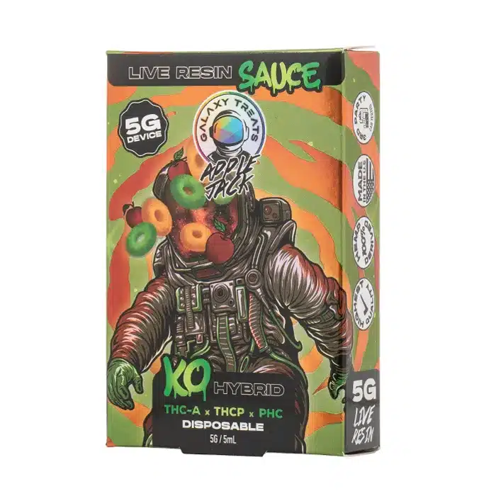 newGalaxy Treats Live Resin Disposables Review 2025: Expert Analysis & Strain Guidegalaxy treats ko live resin sauce disposable g apple jack