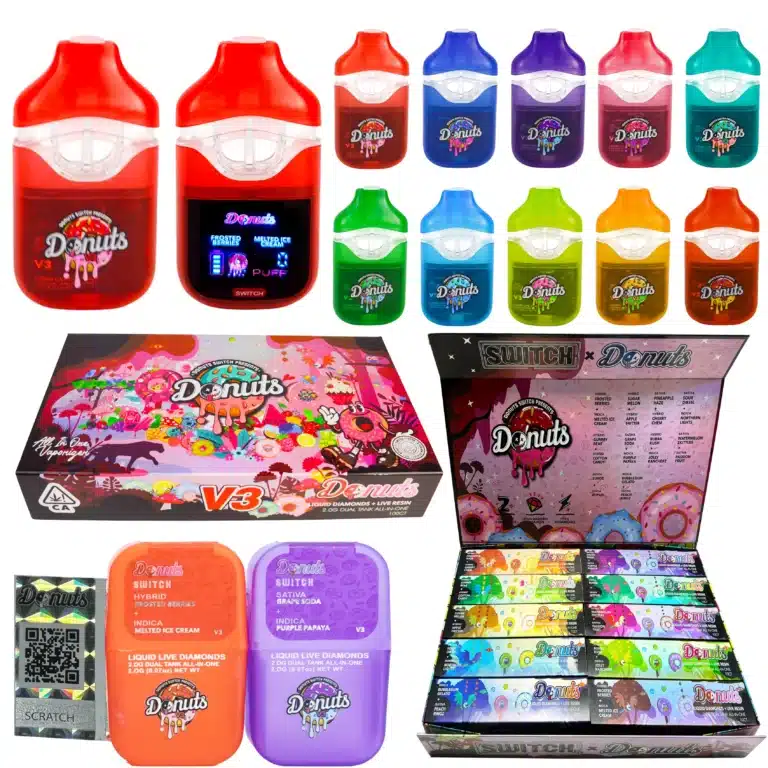 Empty Donuts Switch V3 Digital Dual Diposable 2gdonuts switch v digital dual g scaled