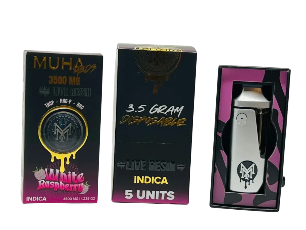 Muha Meds LED Lights Disposable Vape