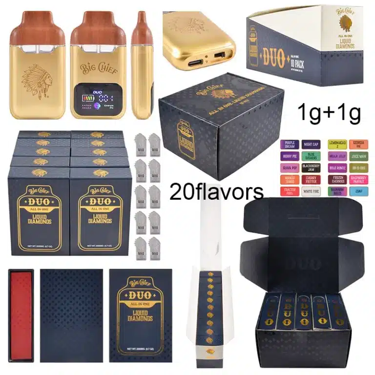 empty Gold Big Chief Dual The HIT 2g Disposables Vapegold big chief duo g dispoasables