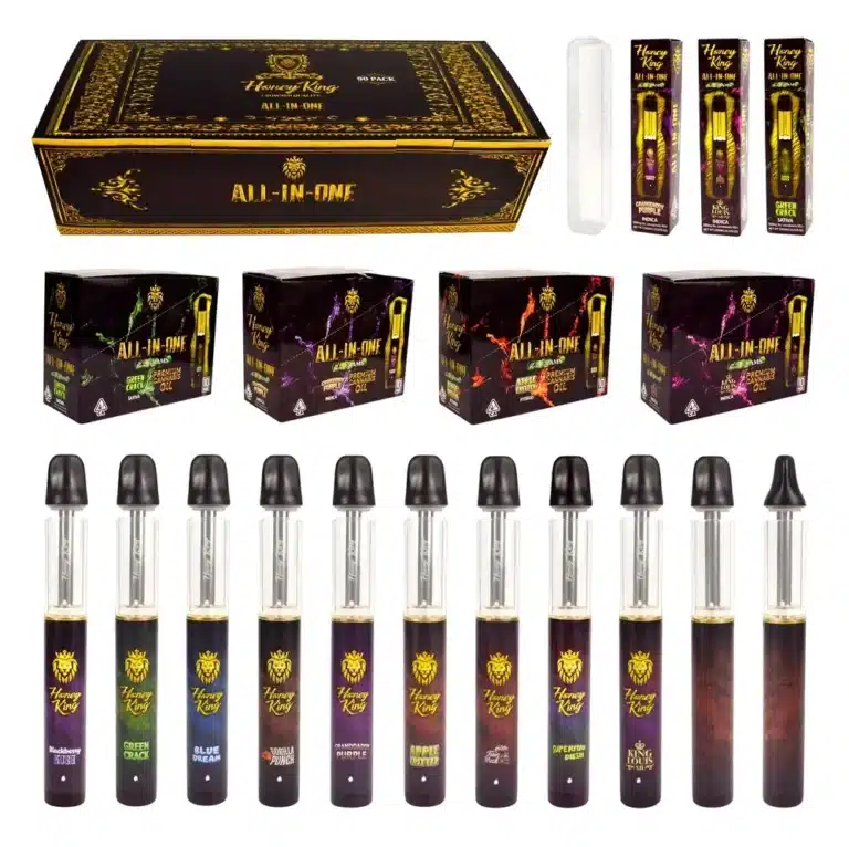 Empty Honey King Disposable Vape Pen 2.2ghoney king disposable vape pen . g