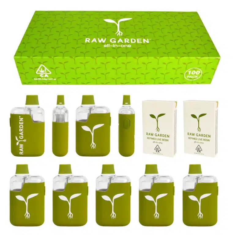 Empty Raw Garden Disposable Vape 2G Live Resinraw garden disposable live resin vape pen all in one g scaled
