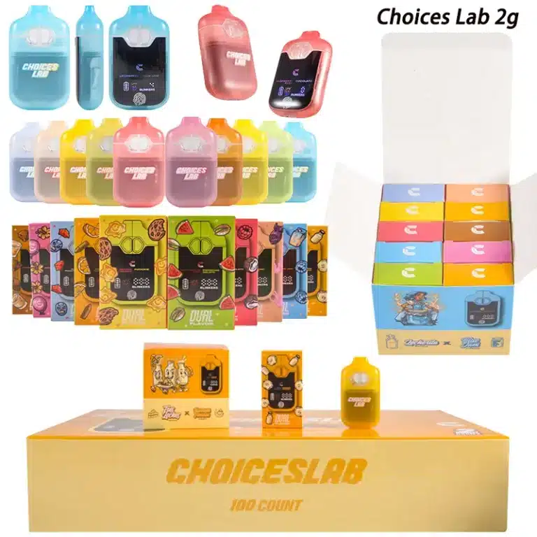 Empty New Choices Lab Dual Disposable Vape 2gnew choices lab g