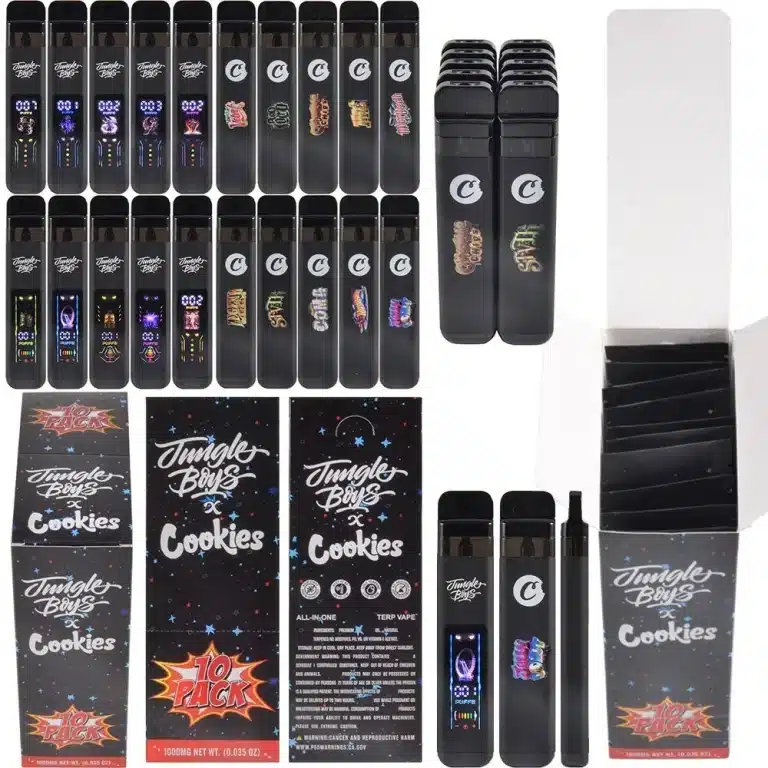 Empty Cookies X Jungle Boys Disposable Vape Pen 1gjungle boys x cookies g